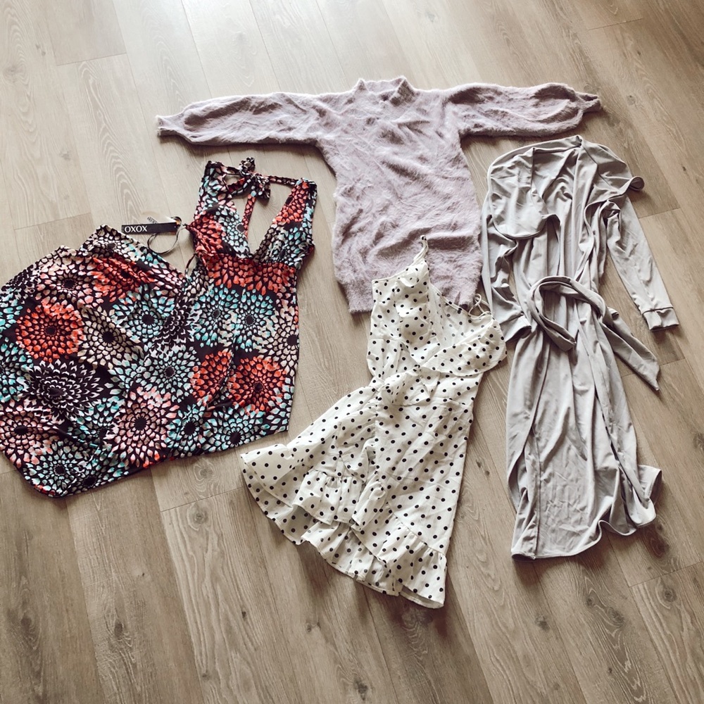 LOT / BUNDLE All 4 pieces - dresses and jacket
